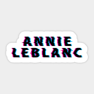 Annie LeBlanc 1 Sticker